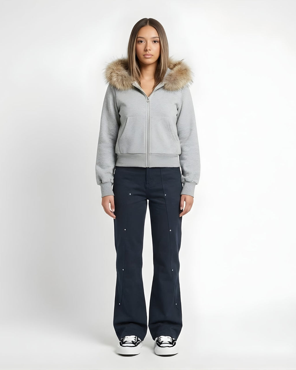 Frost Halo Zip Hoodie