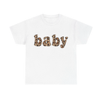 Camiseta de leopardo para bebé