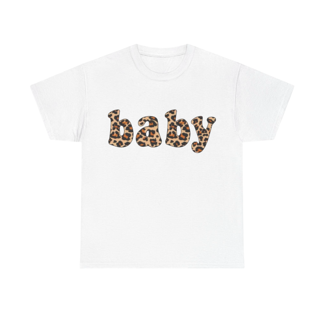 Camiseta de leopardo para bebé