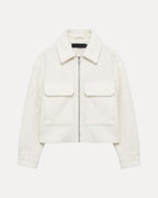 Cropped Wool Jacket
