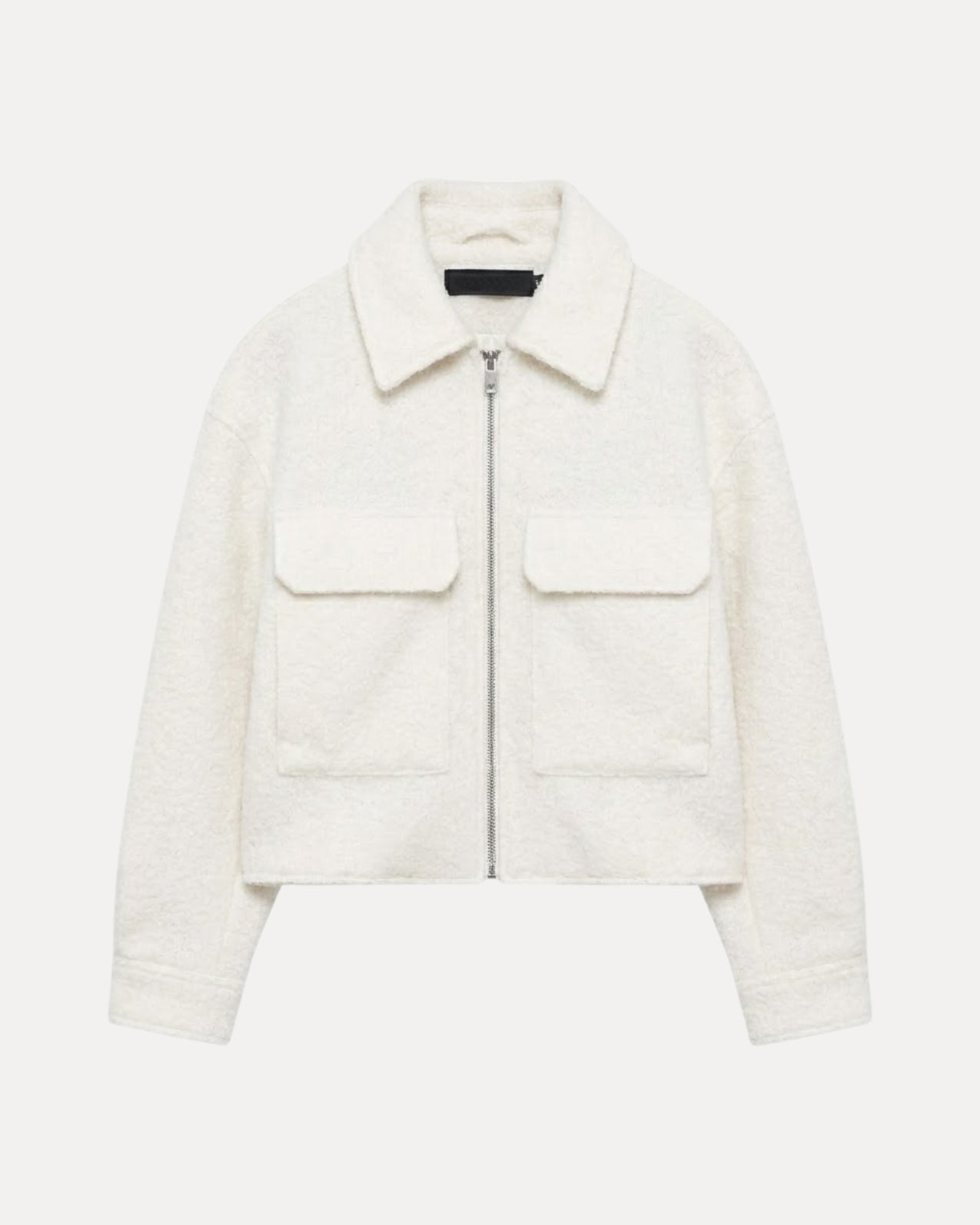 Cropped Wool Jacket