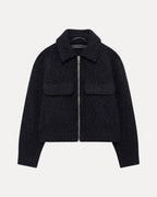 Cropped Wool Jacket