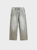 DCRB Baggy Denim Jeans - Gris claro