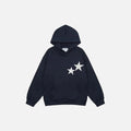 Hoodie Elvar Bleu marine — Hoodie Streetwear Y2K ShineAndGlory