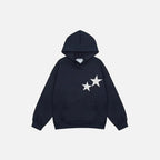 Hoodie Elvar Bleu marine — Hoodie Streetwear Y2K ShineAndGlory