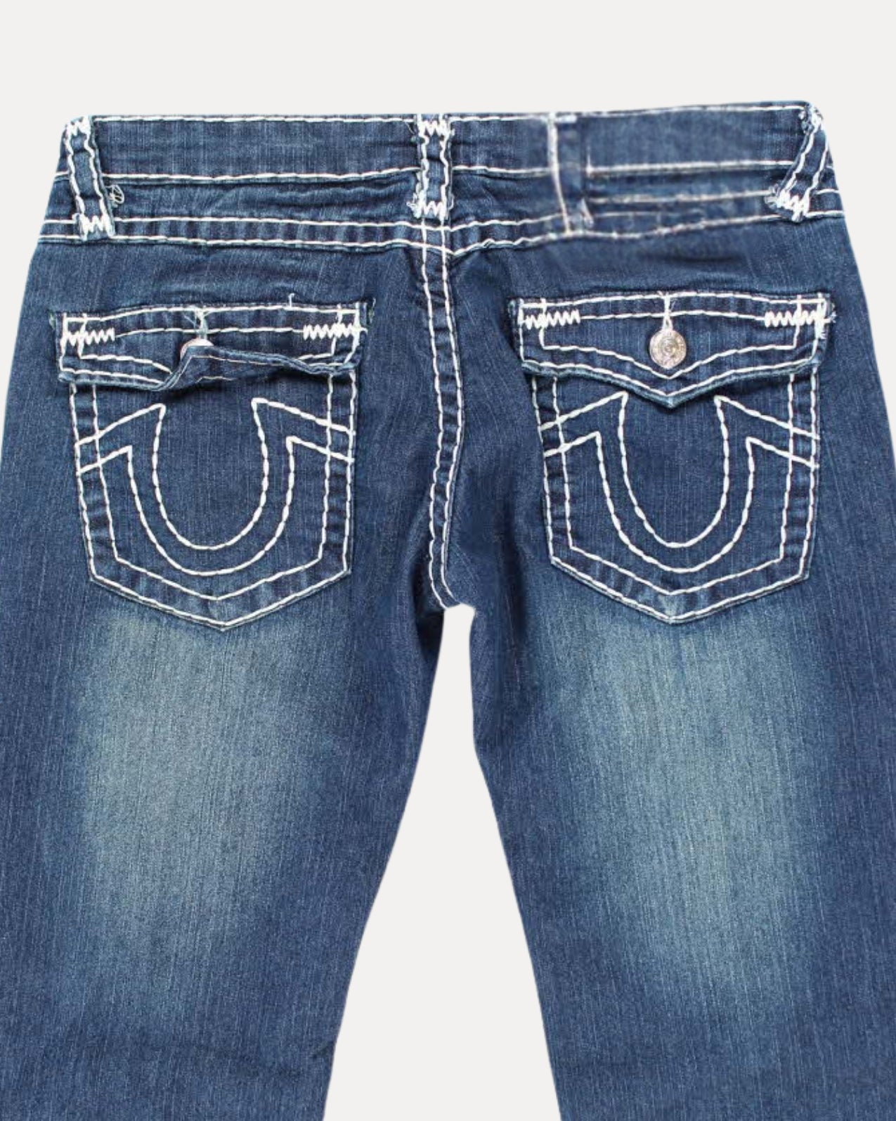 Heritage Stitch Straight Jeans