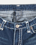 Heritage Stitch Straight Jeans