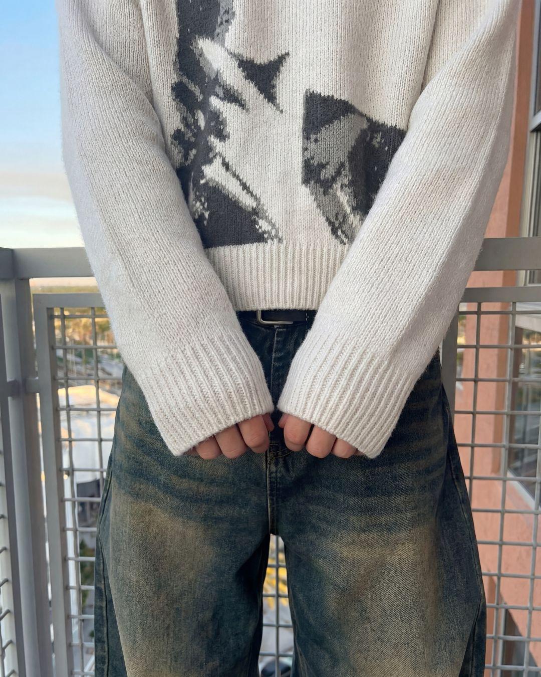 Jersey de punto «Why?»