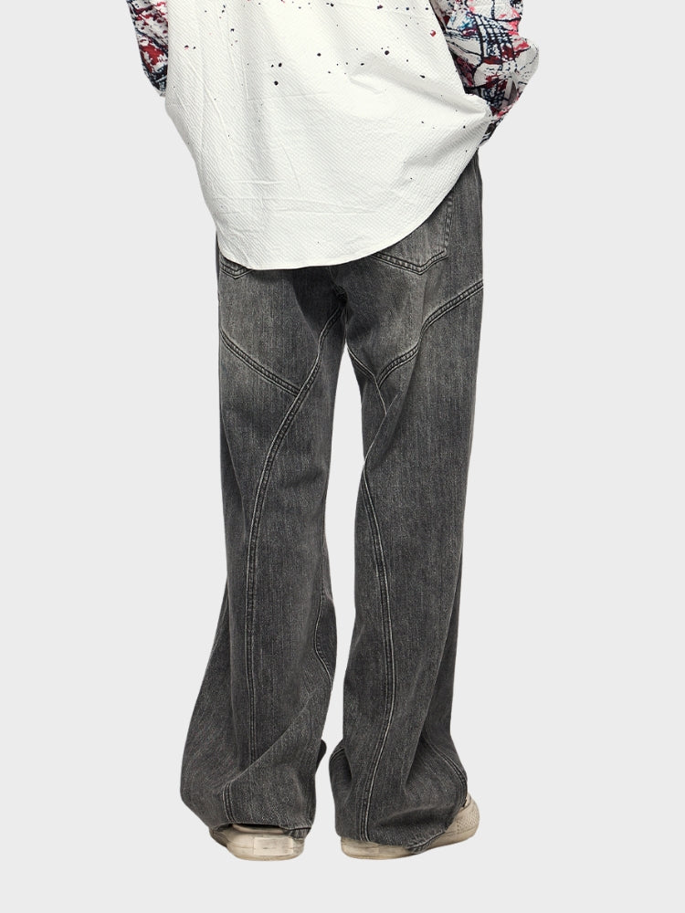 Vaqueros holgados DCRB - Negro/Gris