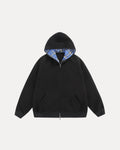 Checkered Zip Hoodie