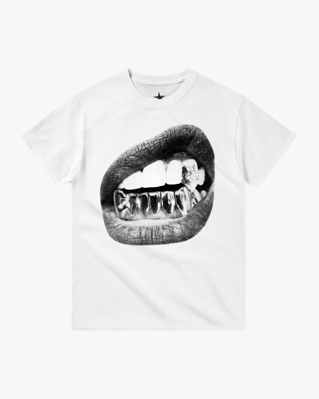 Camiseta "Parrillas plateadas"