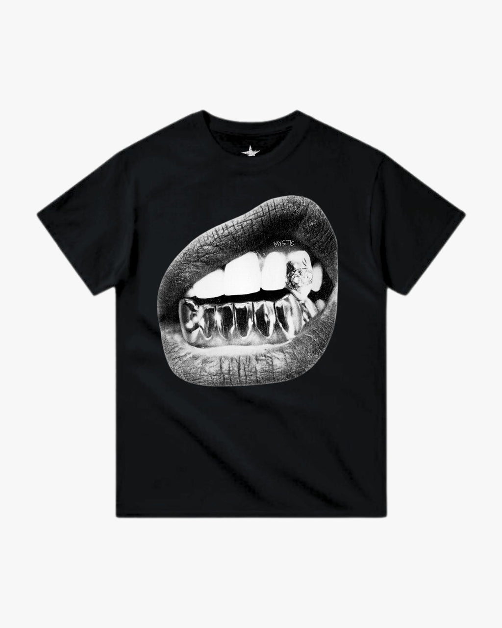 Camiseta "Parrillas plateadas"