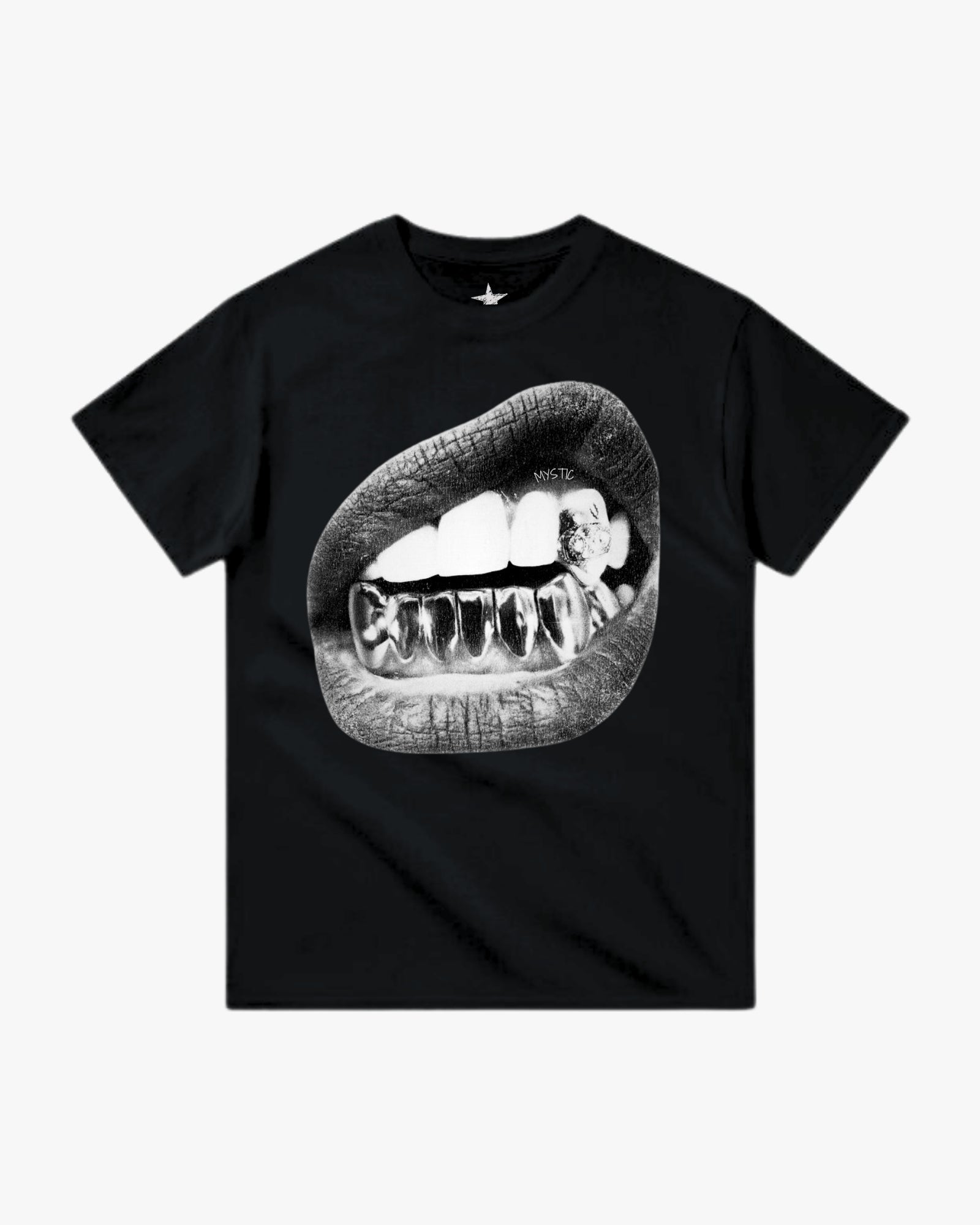 Camiseta "Parrillas plateadas"