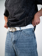 DCRB Baggy Denim Jeans - Grey/Blue