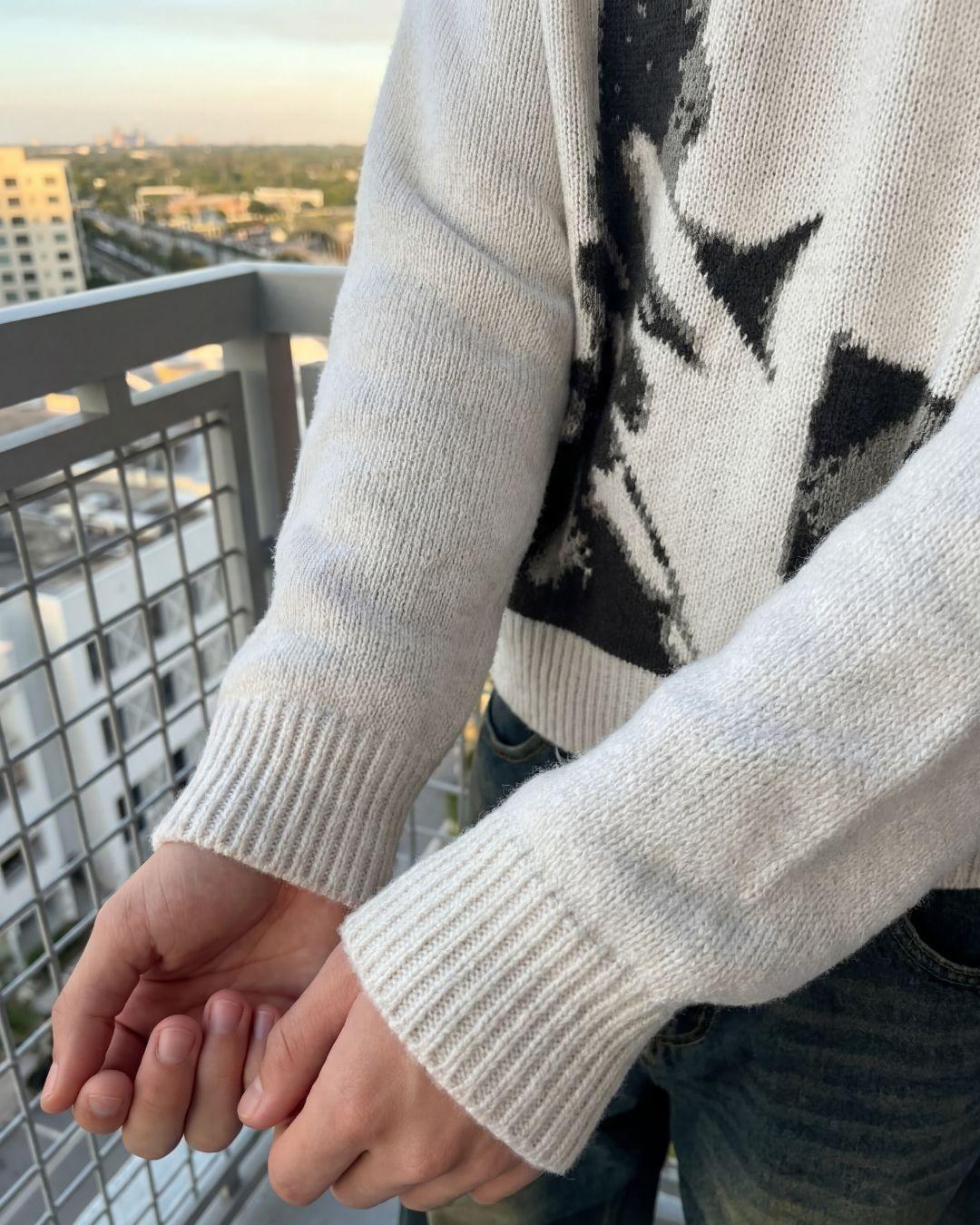 Jersey de punto «Why?»