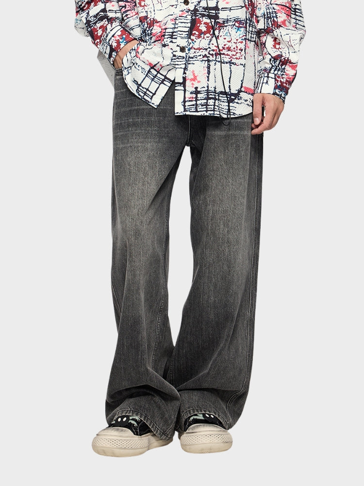 Vaqueros holgados DCRB - Negro/Gris