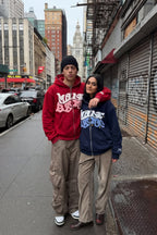 Sudadera con capucha y cremallera "Graph"