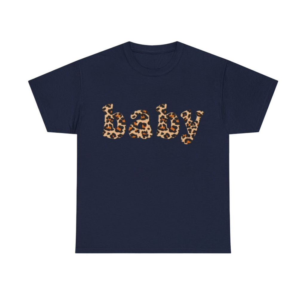 Camiseta de leopardo para bebé