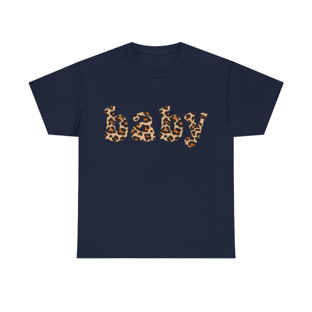 Camiseta de leopardo para bebé