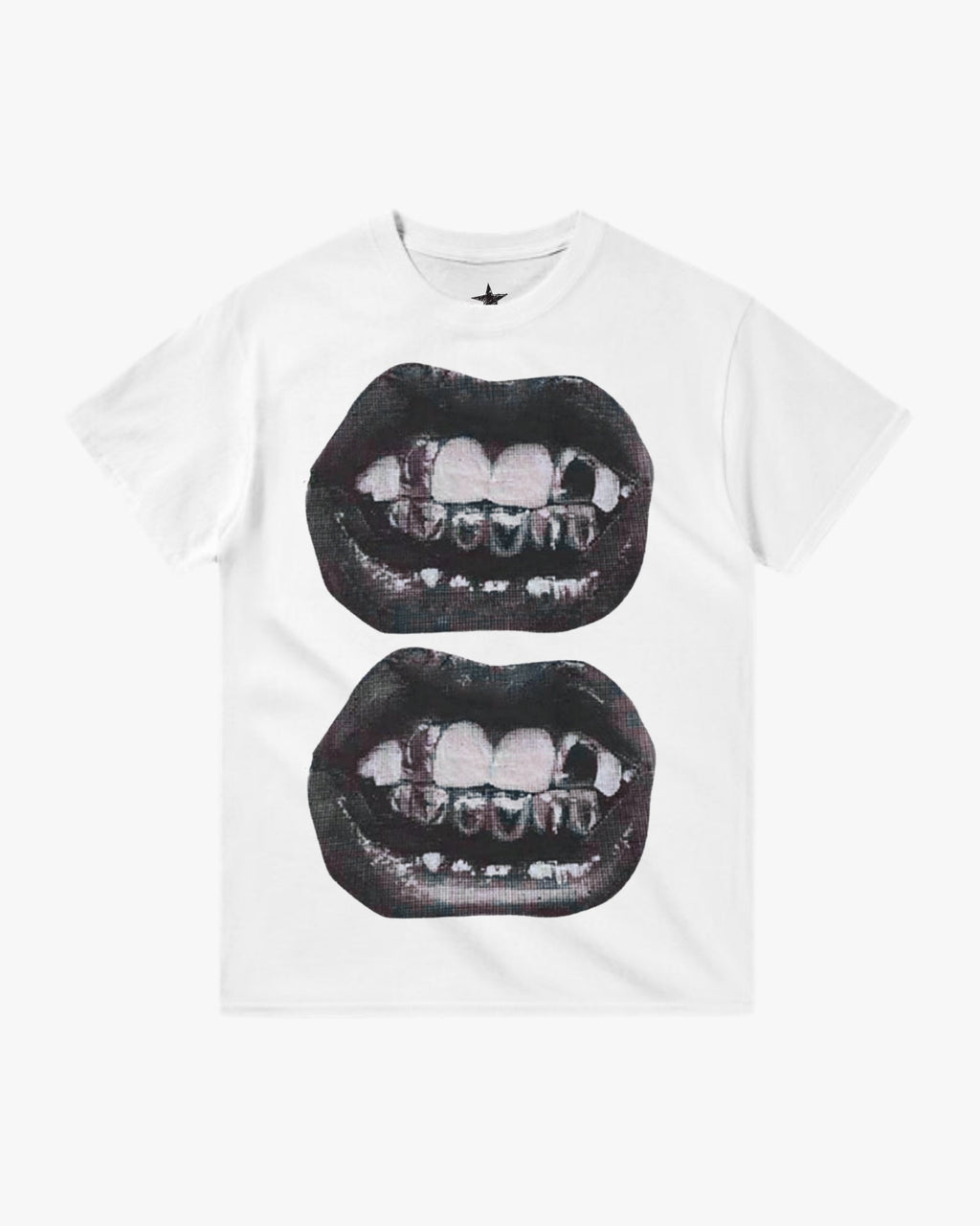 Camiseta «Dientes de oro dobles»
