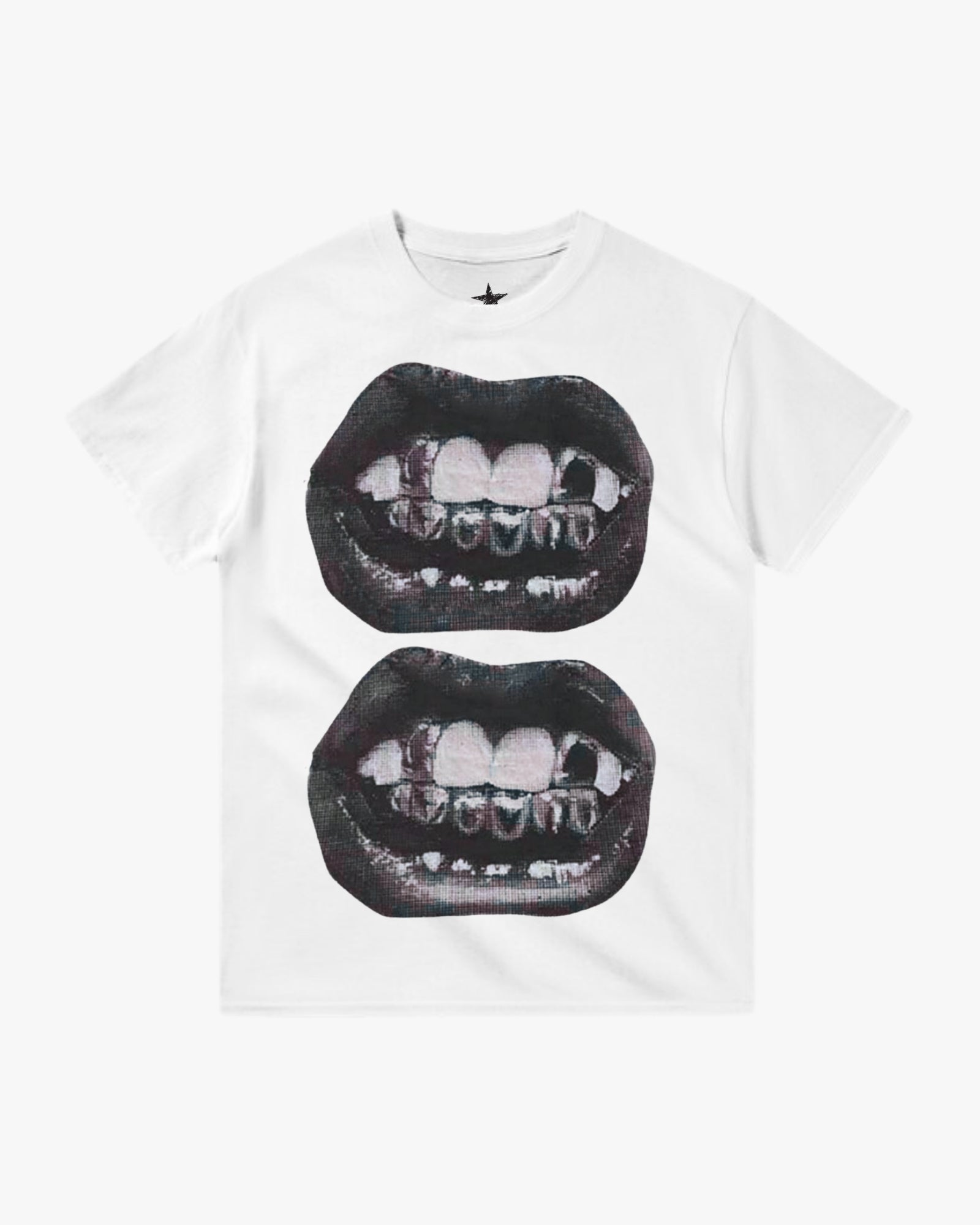 Camiseta «Dientes de oro dobles»