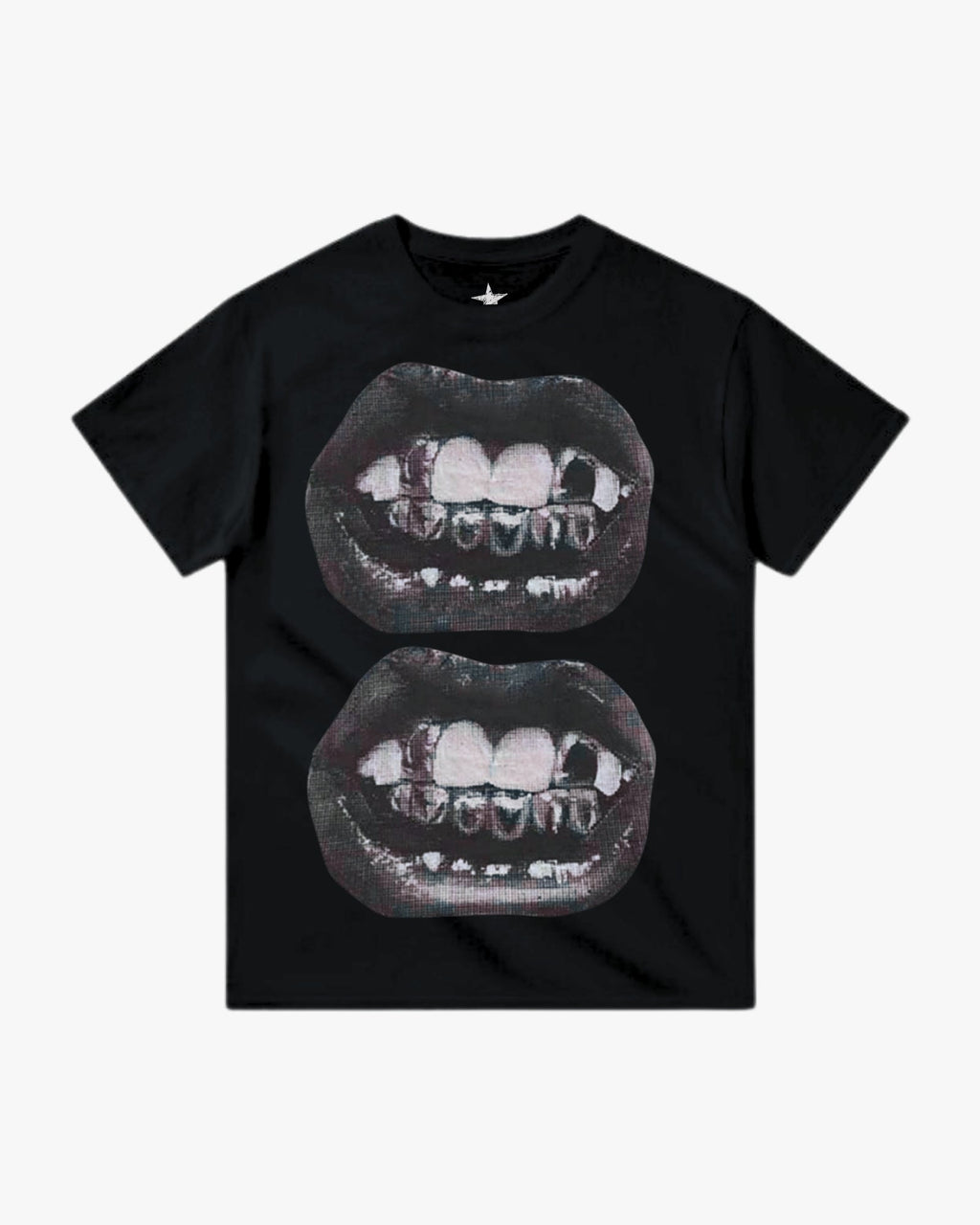 Camiseta «Dientes de oro dobles»