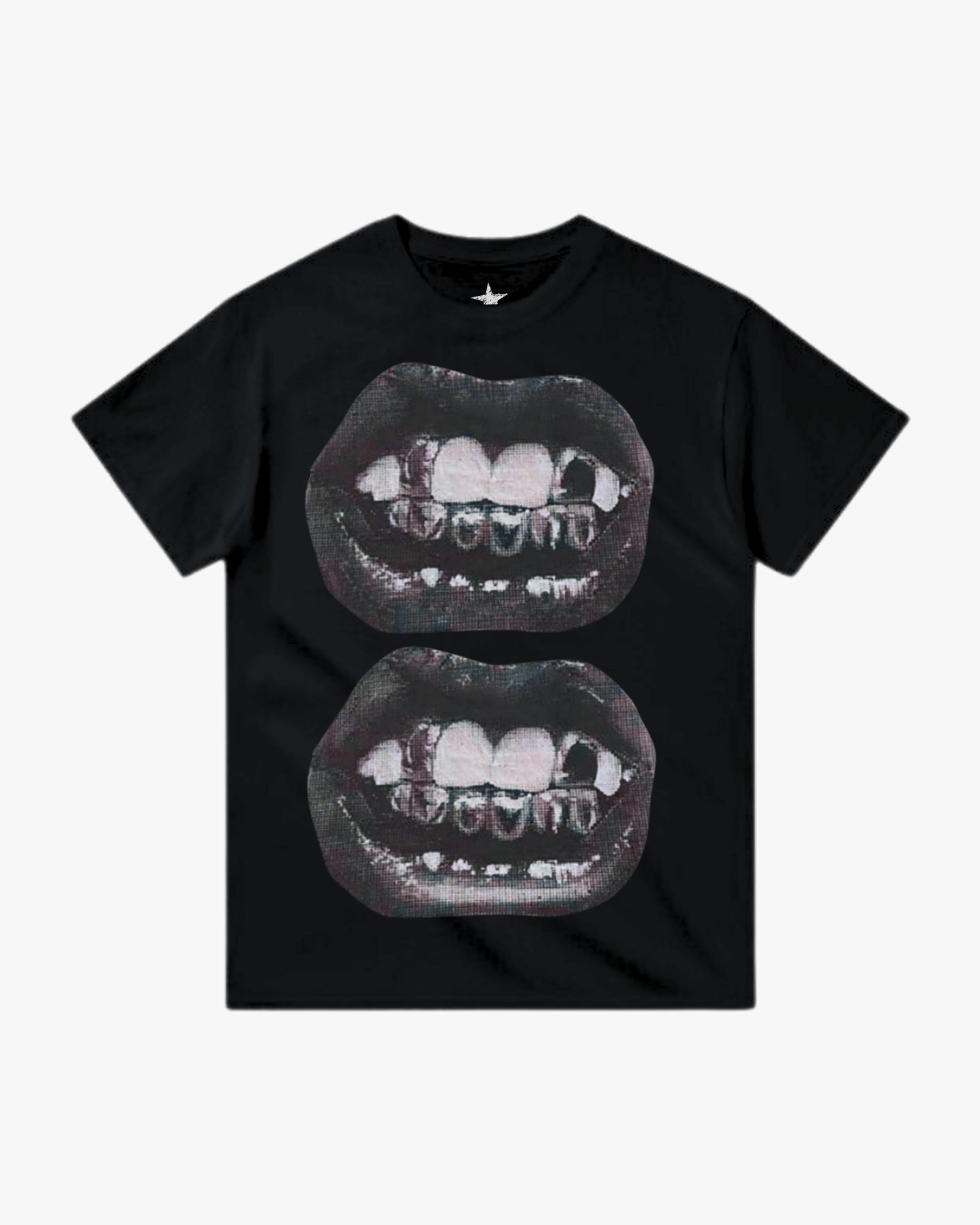 Camiseta «Dientes de oro dobles»