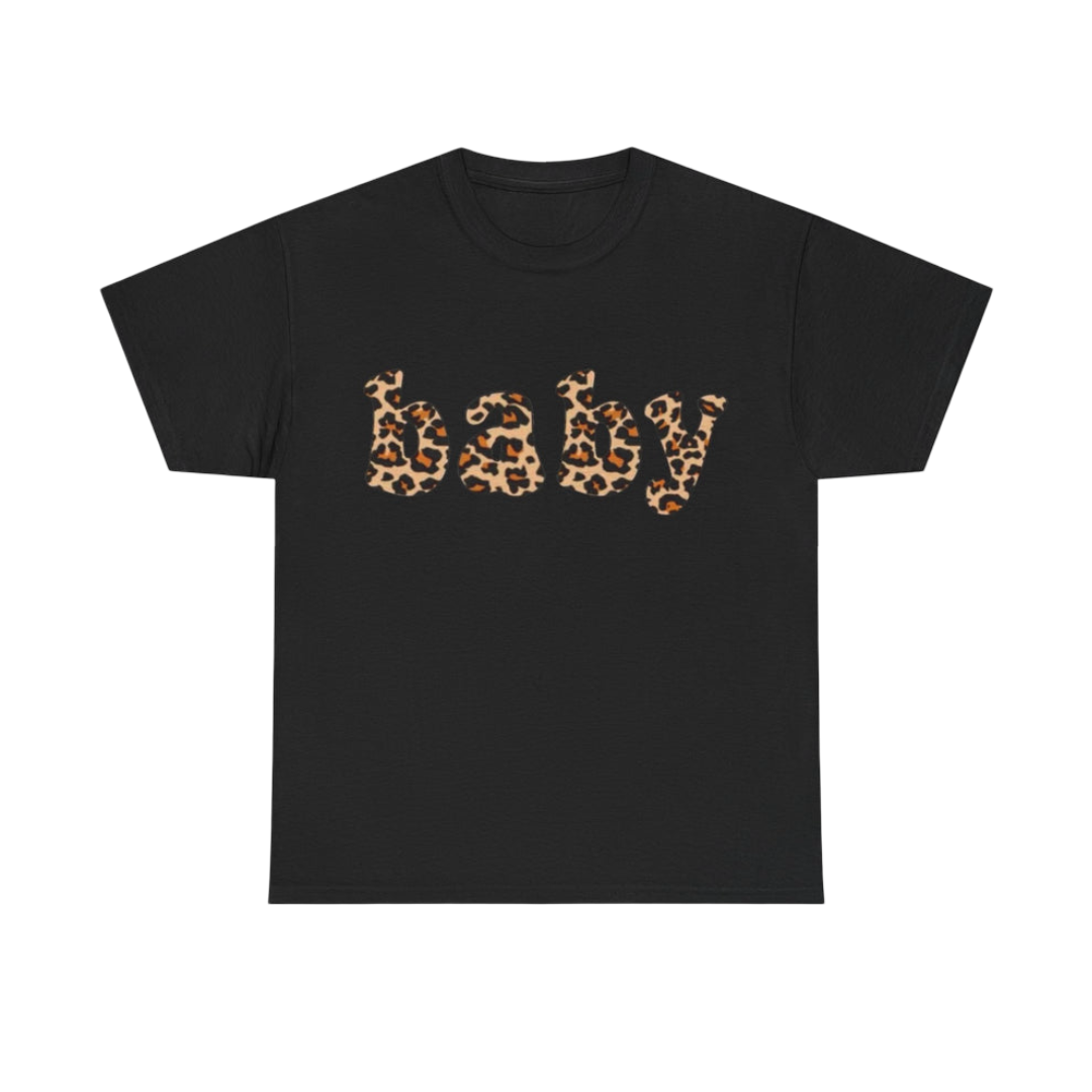 Camiseta de leopardo para bebé