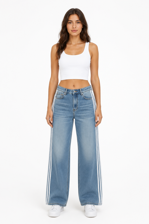3 Stripe Jeans