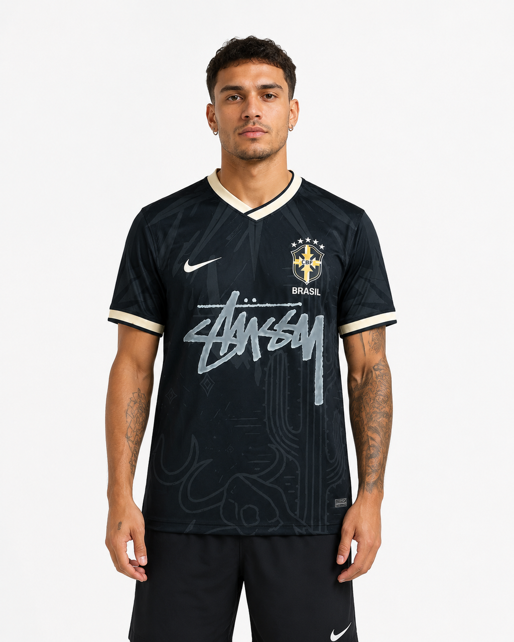 Brazil Trikot Schwarz