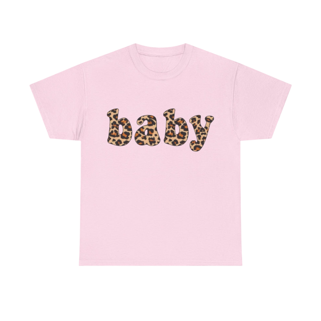 Camiseta de leopardo para bebé