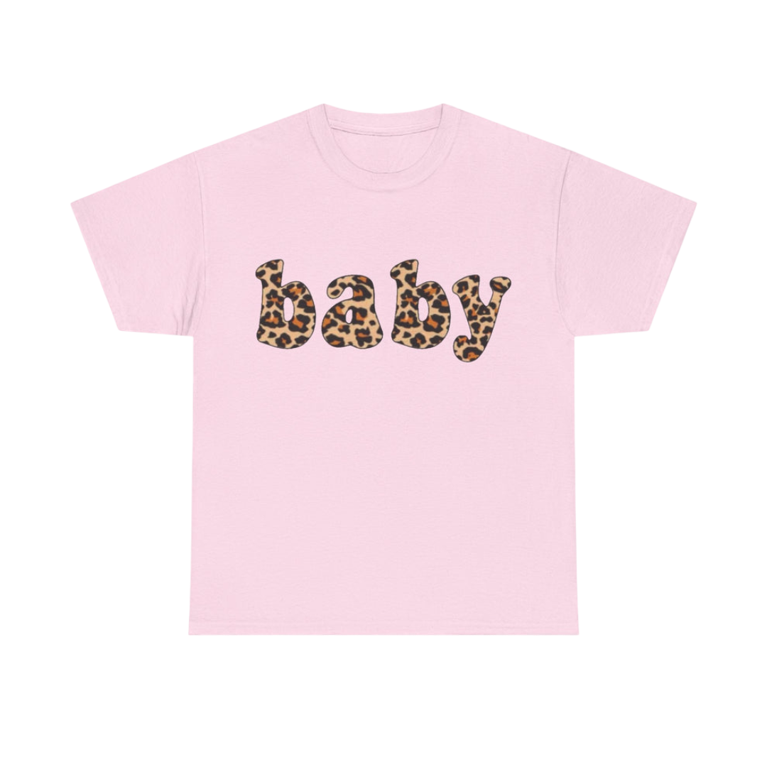 Camiseta de leopardo para bebé