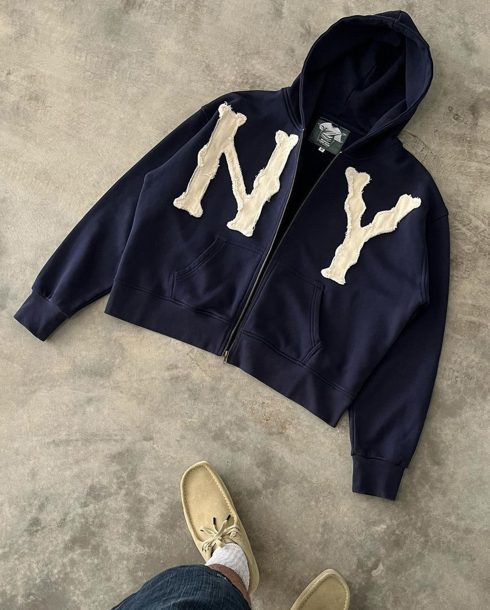 Sudadera con capucha NY Zip-up