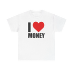 Camiseta "Me encanta el dinero"