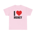 Camiseta "Me encanta el dinero"
