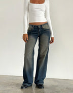 Stellar Low-Rise Jeans