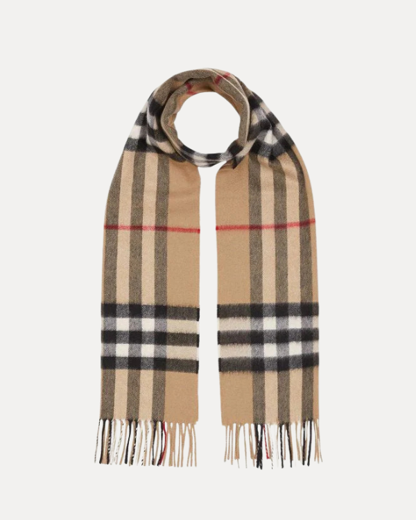 Checked Scarf