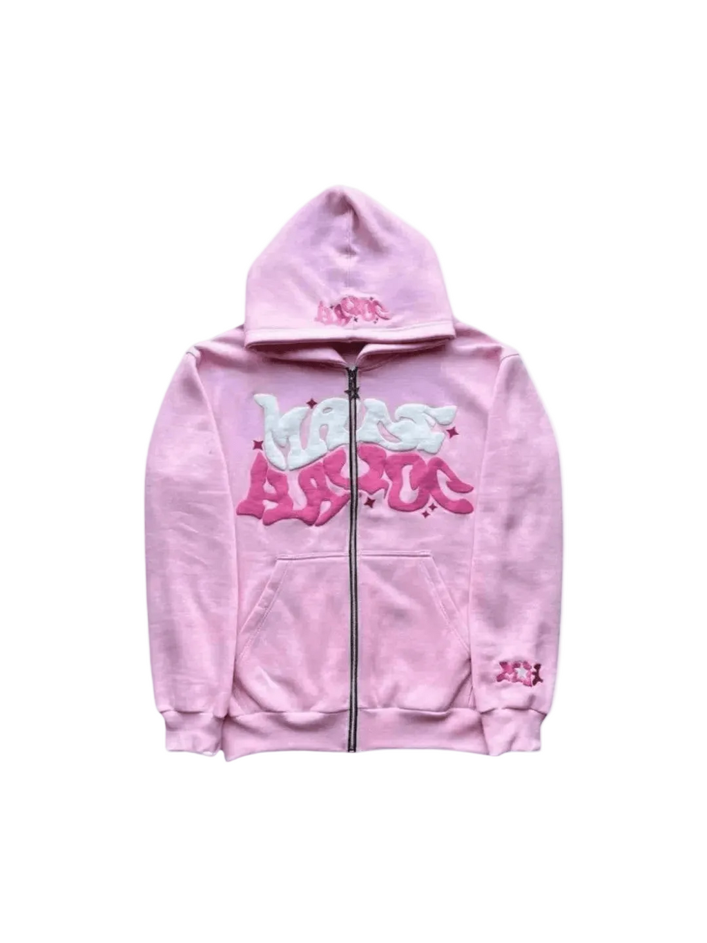 Sudadera con capucha y cremallera "Graph"