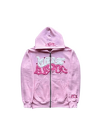 Sudadera con capucha y cremallera "Graph"