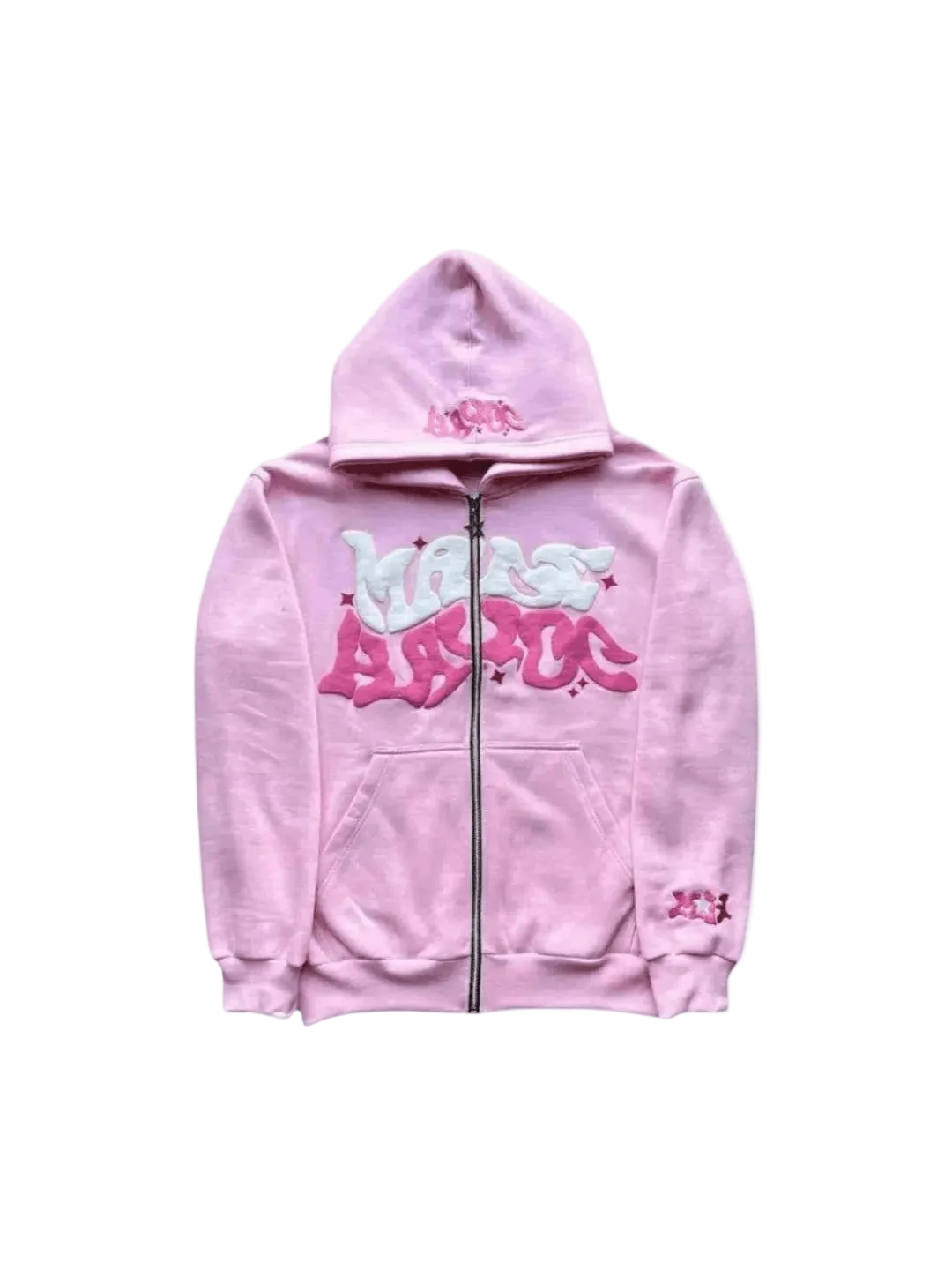 Sudadera con capucha y cremallera "Graph"
