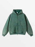 Sweat Zippé Aroma Vert — Sweat Zippé Streetwear Y2K ShineAndGlory