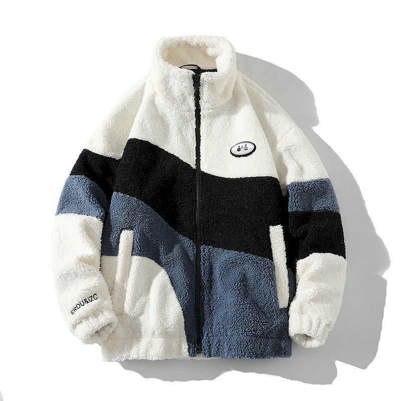 City Fleece Jacke Weiß