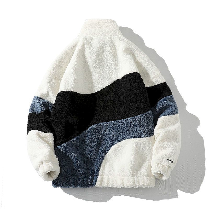 City Fleece Jacke Weiß