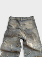 Decarba x Distressed Washed Denim