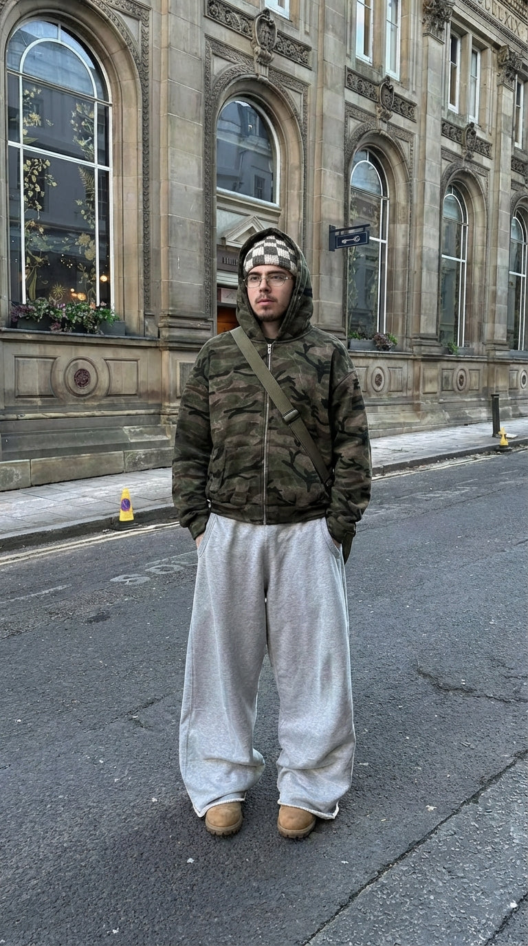 Sweat Zippé Koam — Streetwear Y2K ShineAndGlory
