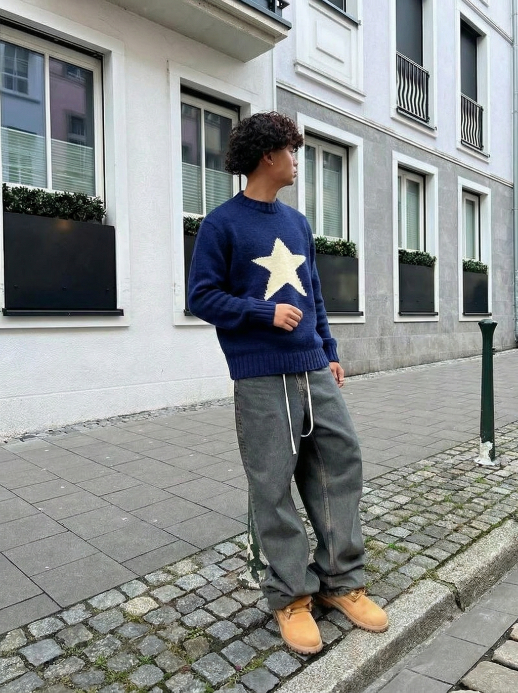 Jersey de punto "Star Knit"