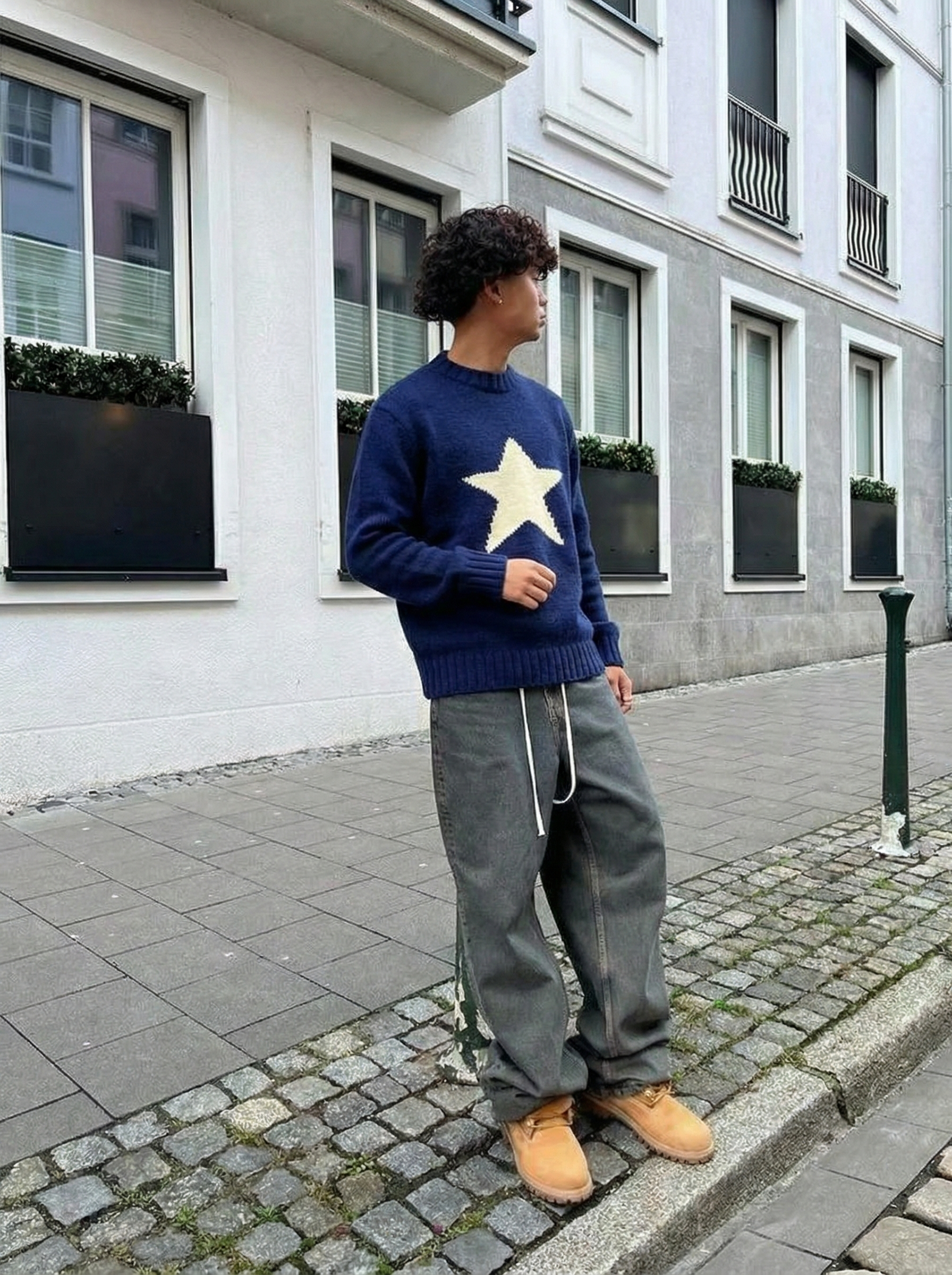 Jersey de punto "Star Knit"