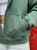 Sudadera con capucha y cremallera "Aroma"