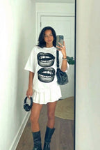 Camiseta "Doble Beso"