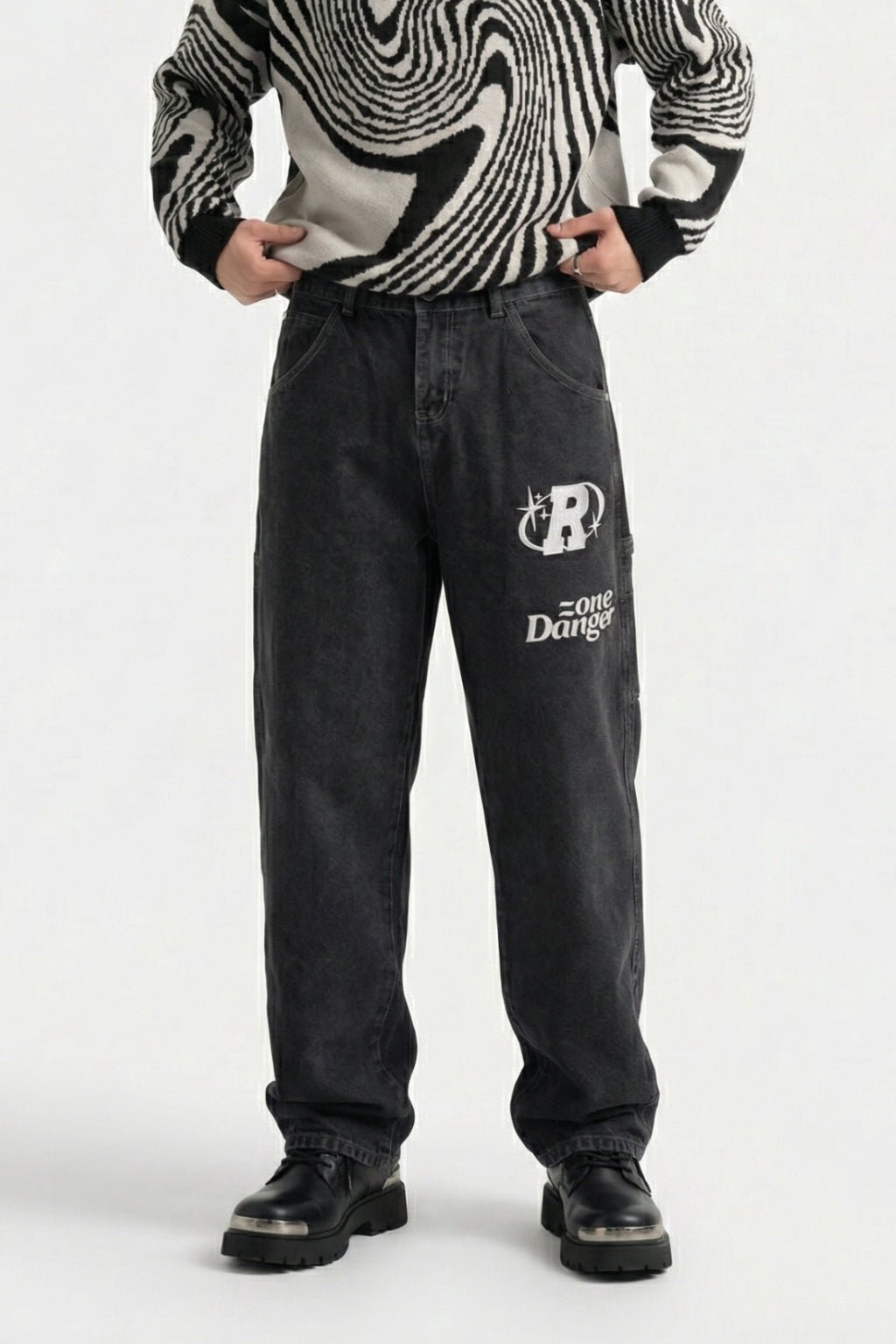 Jean cyber Y2K - y2k streetwear